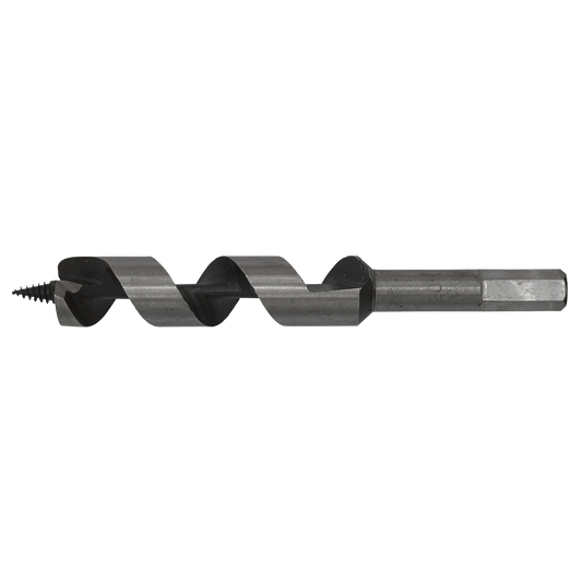 Sealey Auger Wood Drill 20 x 155mm Fully Hardened With Screw Point AW20x155