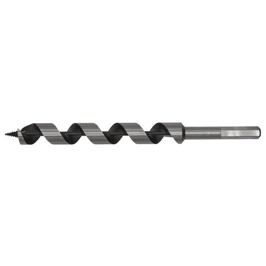 Sealey Auger Wood Drill 20 x 235mm Fully Hardened With Screw Point AW20x235