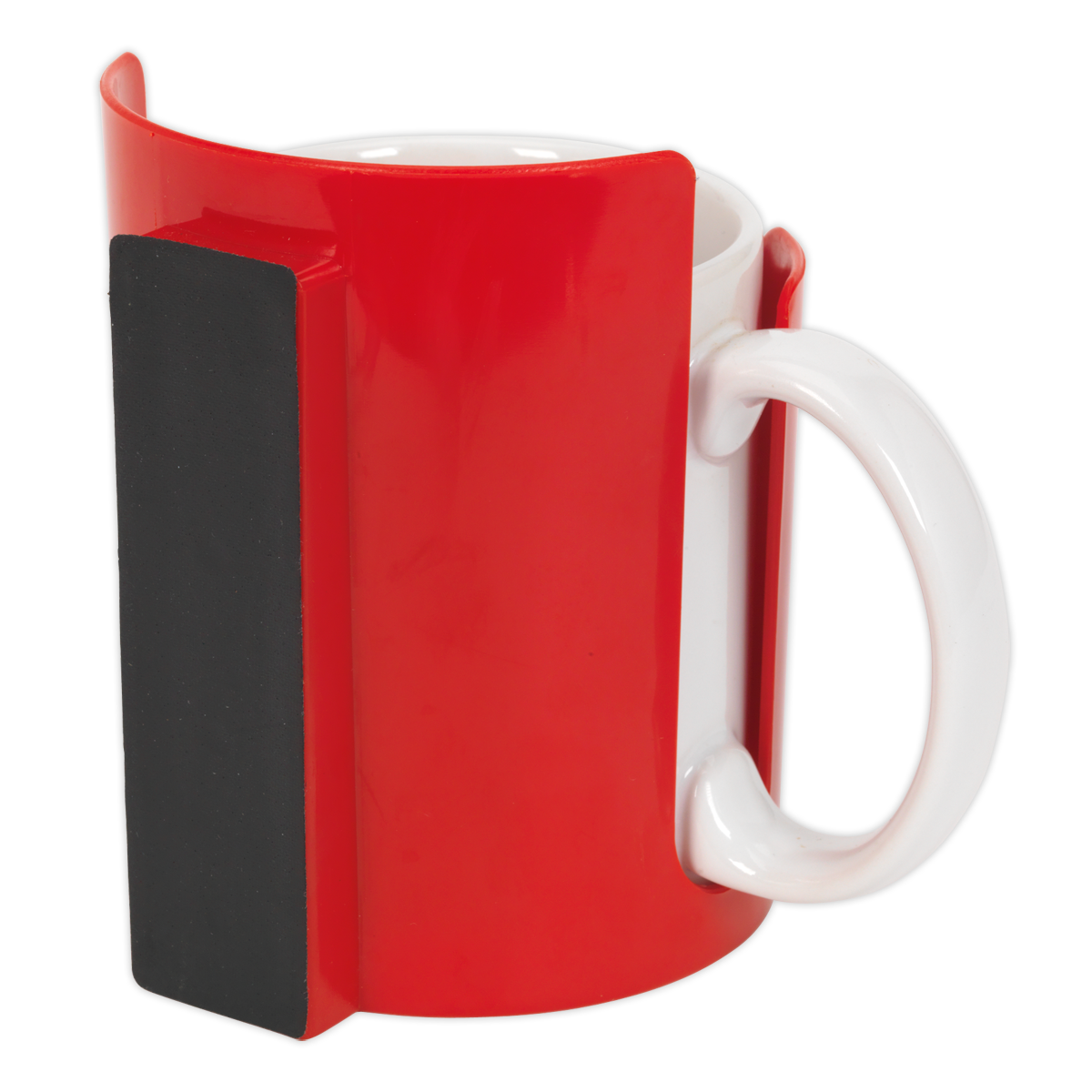 Sealey Durable Magnetic Cup/Can Holder With Four Powerful Magnets - Red APCH