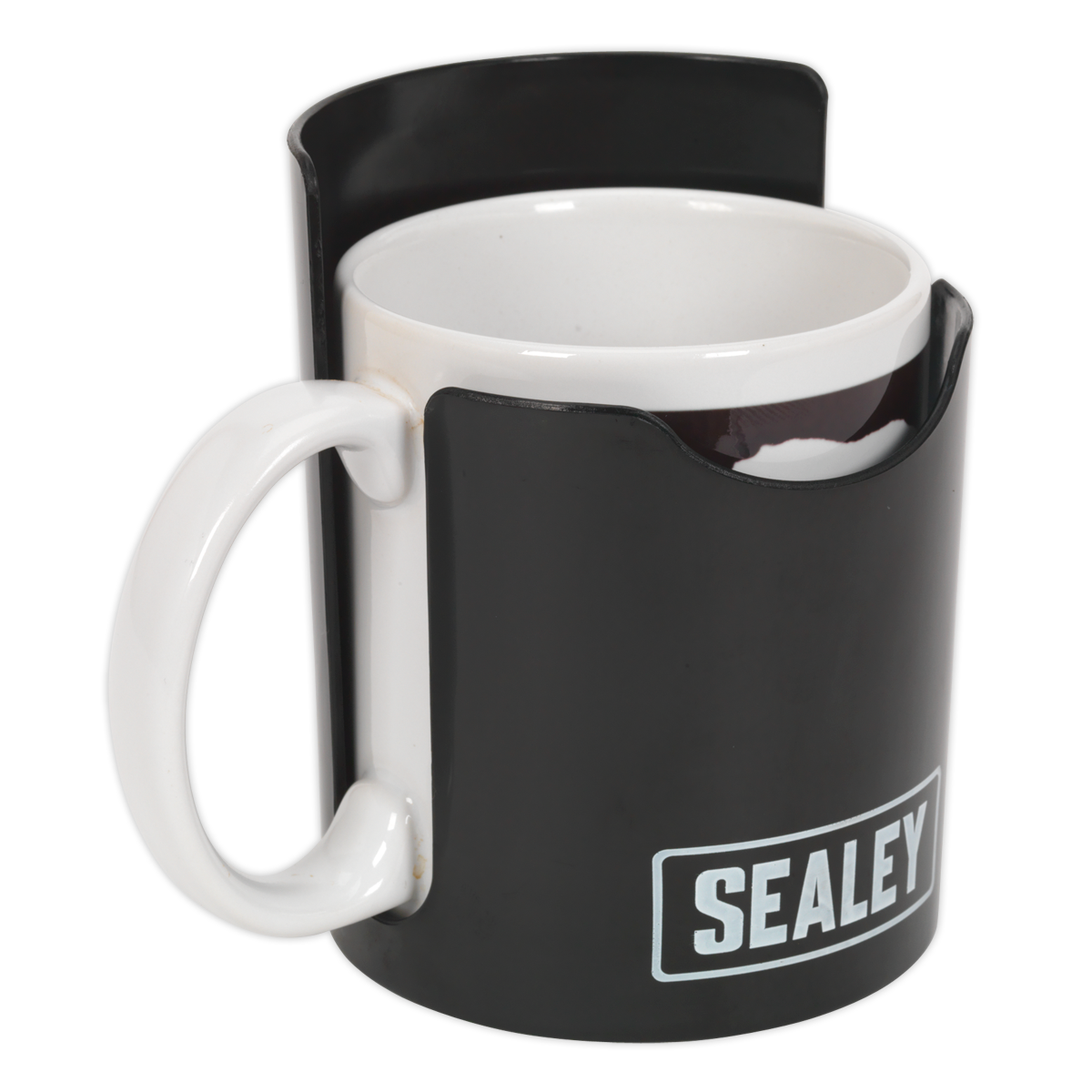 Sealey Magnetic Cup/Can Holder With Four Powerful Magnets - Black APCHB