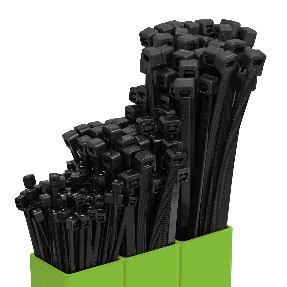 Sealey Magnetic Cable Tie Holder With Rubber Pads - Hi-Vis Green APCTHHV