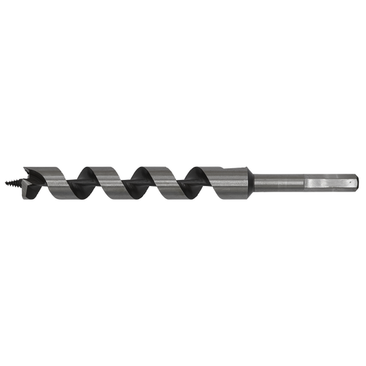 Sealey Auger Wood Drill 22 x 235mm Fully Hardened With Screw Point AW22X235