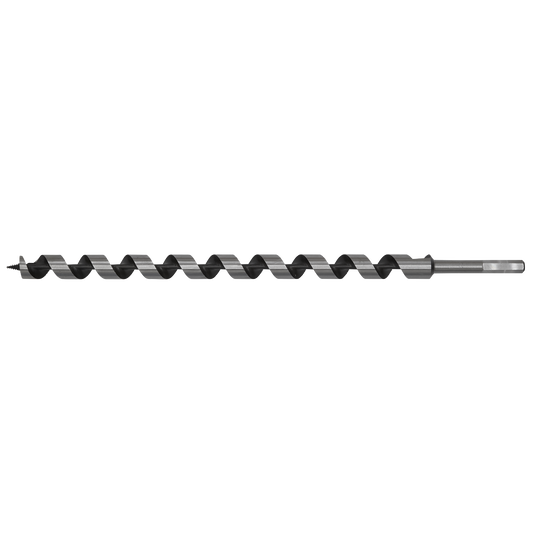 Sealey Auger Wood Drill 22 x 460mm Fully Hardened With Screw Point AW22x460