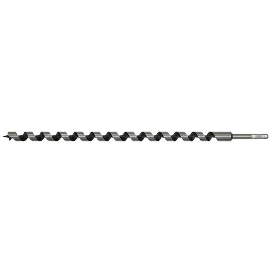Sealey Auger Wood Drill 22 x 600mm Fully Hardened With Screw Point AW22x600