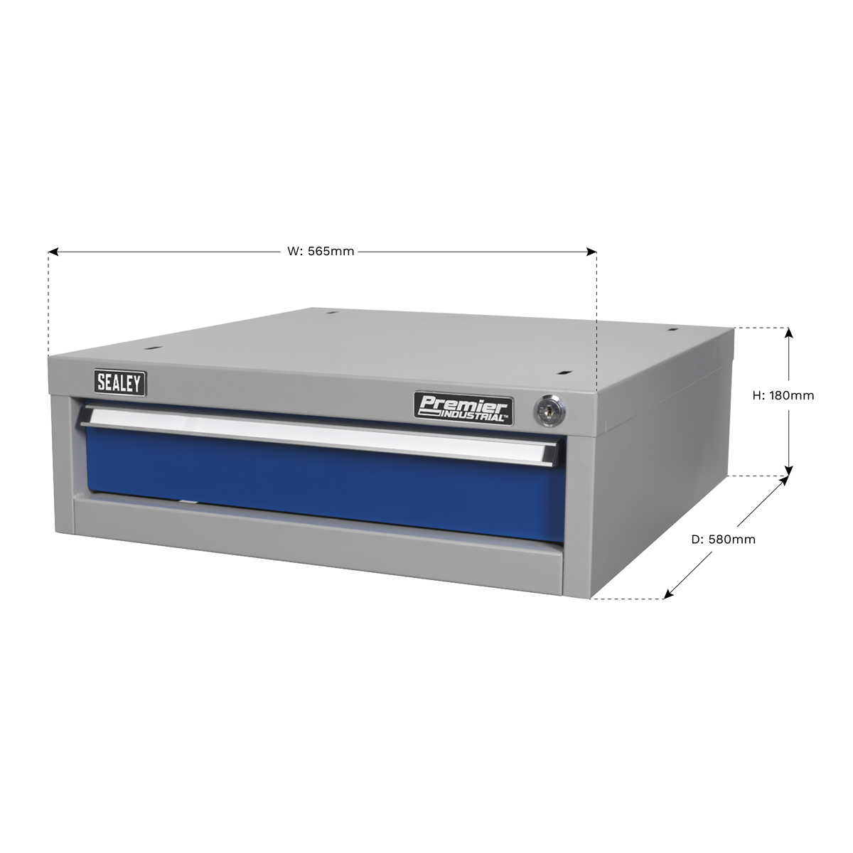 Sealey Single Drawer Unit For API Series Work Benches Tool Storage Cabinet API8
