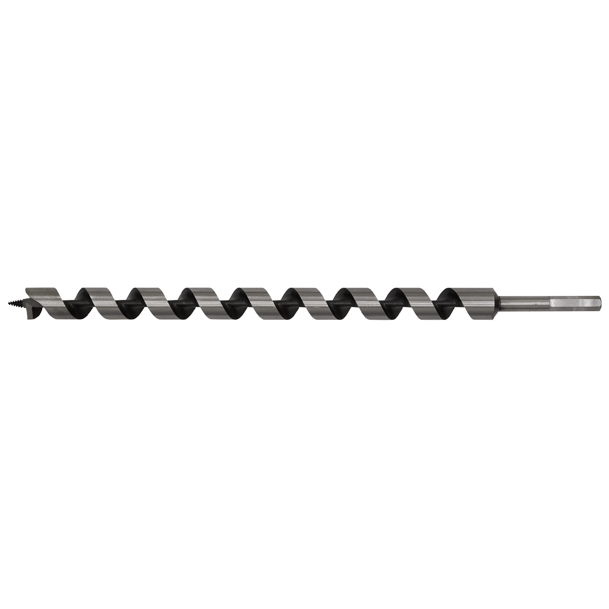 Sealey Auger Wood Drill 25 x 460mm Fully Hardened With Screw Point AW25x460