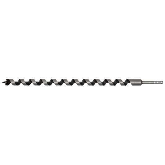 Sealey Auger Wood Drill 25 x 600mm Fully Hardened With Screw Point AW25x600