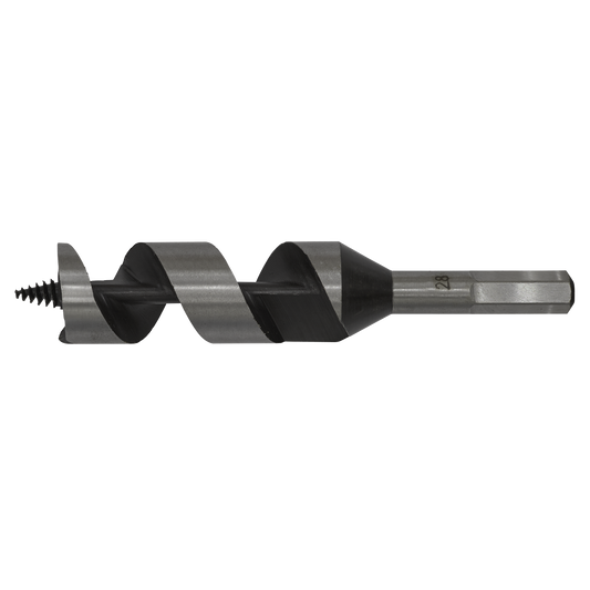 Sealey Auger Wood Drill 28 x 155mm Fully Hardened With Screw Point AW28x155