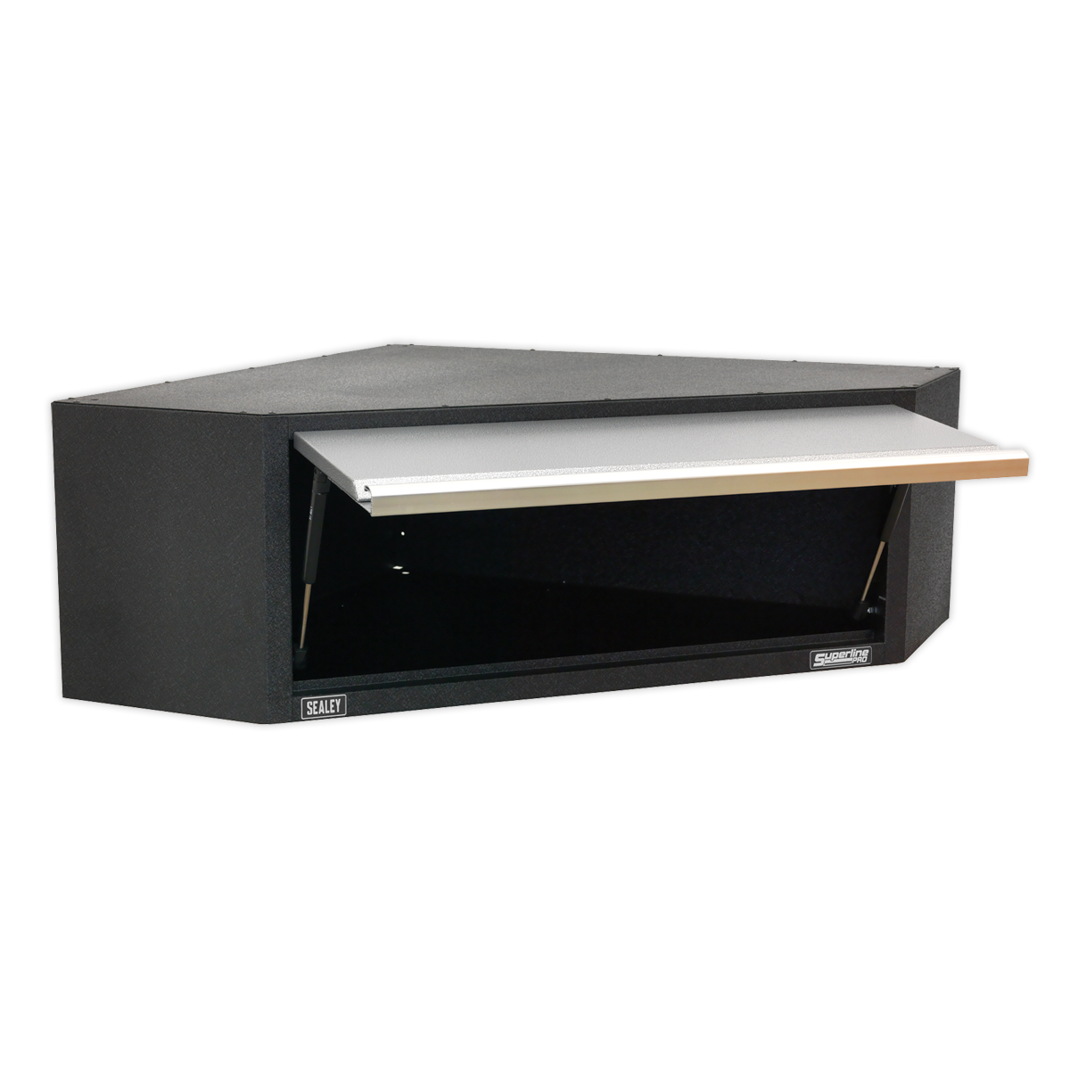 Sealey Modular Corner Wall Cabinet Lift-Up Door With Gas Struts 865mm APMS61