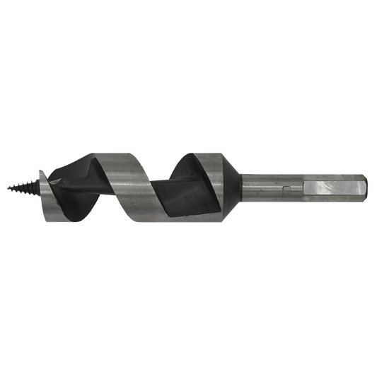 Sealey Auger Wood Drill 30 x 155mm Fully Hardened With Screw Point AW30x155