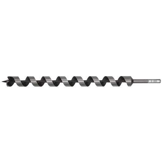 Sealey Auger Wood Drill 30 x 460mm Fully Hardened With Screw Point AW30x460
