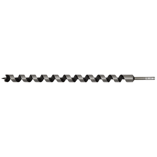 Sealey Auger Wood Drill 30 x 600mm Fully Hardened With Screw Point AW30x600