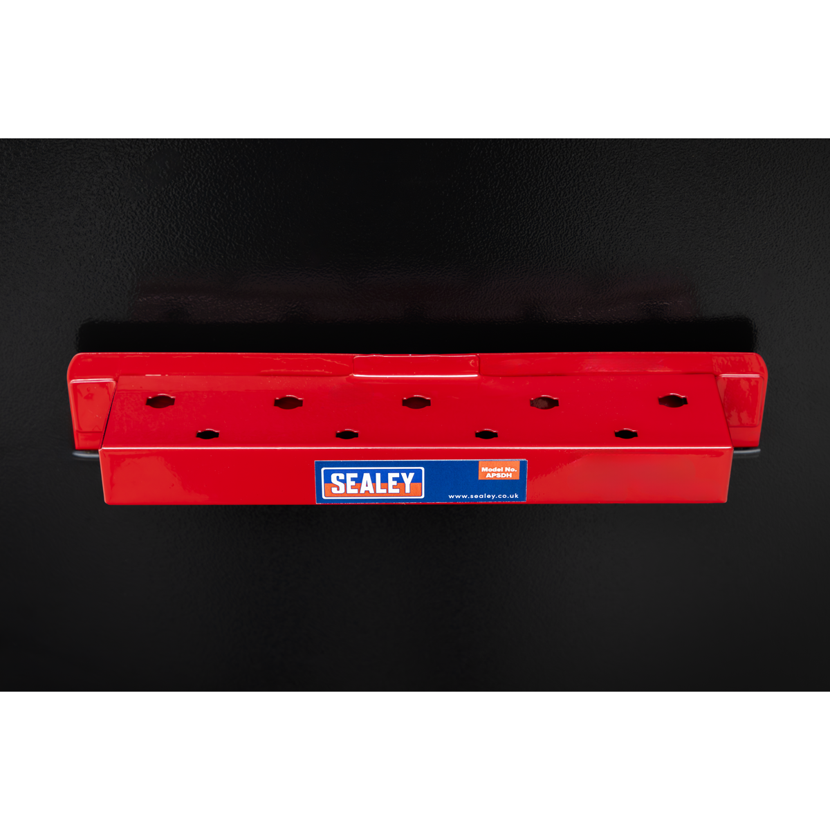 Sealey Screwdriver Holder With Powerful Vinyl Covered Magnets - Red APSDH