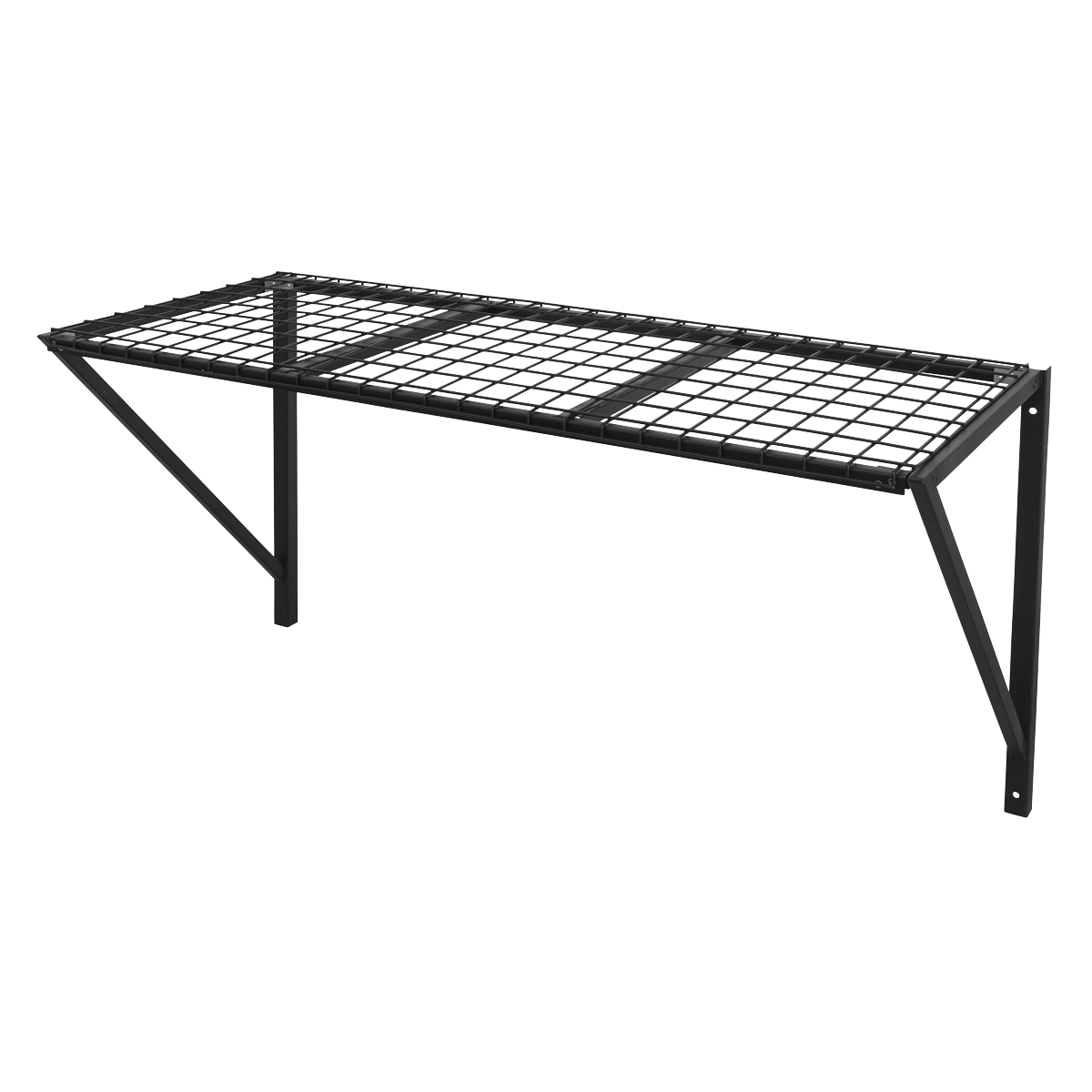 Sealey Heavy Duty Wall Mounted Storage Rack Weight Capacity 100kg APWSR01