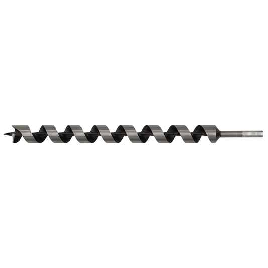 Sealey Auger Wood Drill 32 x 460mm Fully Hardened With Screw Point AW32x460