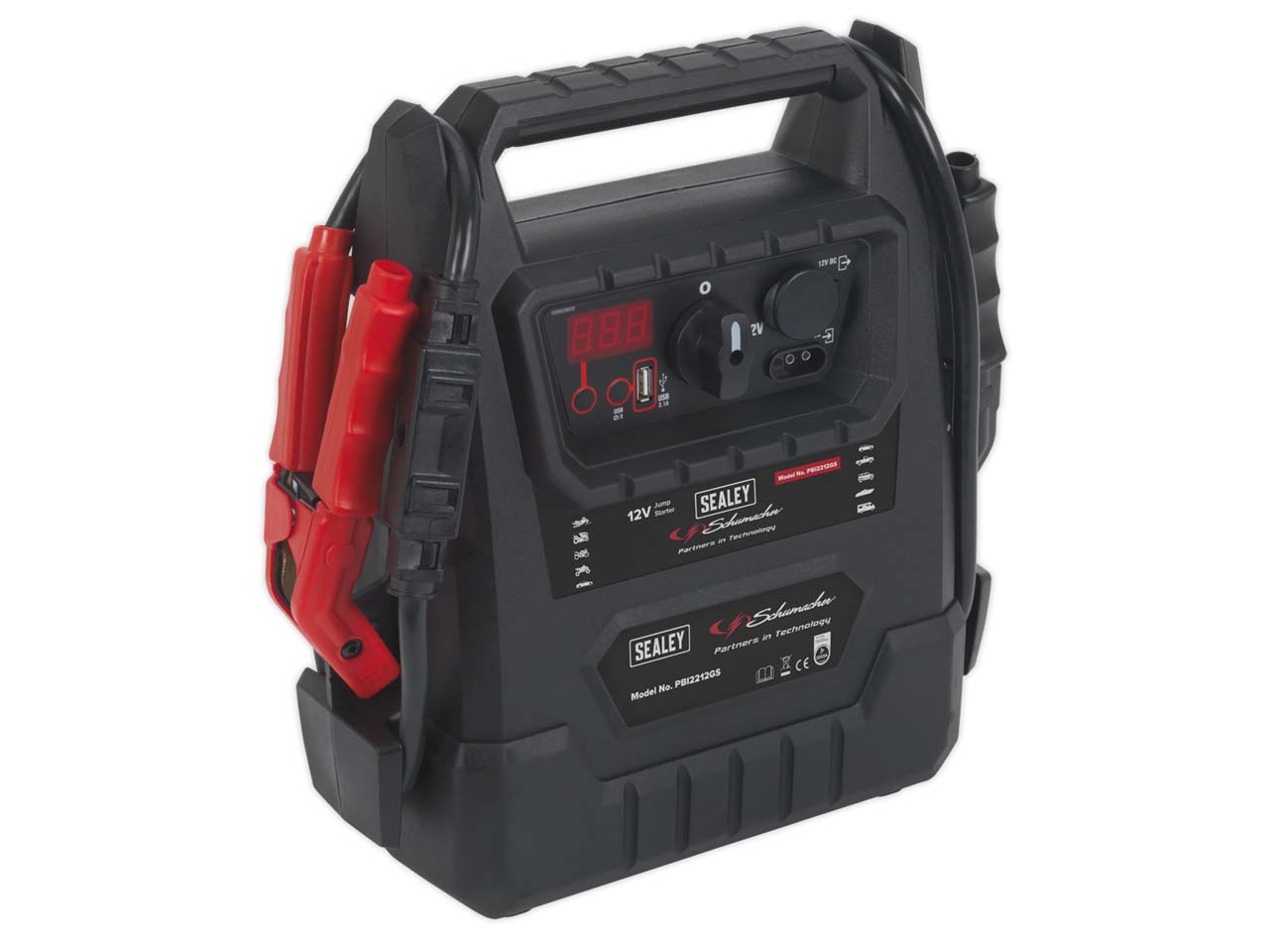 Sealey Schumacher RoadStart Emergency Jump Starter 12V 2300 Peak Amps PBI2212GS