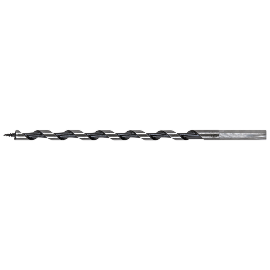 Sealey Auger Wood Drill Bit 6 x 155mm Fully Hardened With Screw Point AW6x155