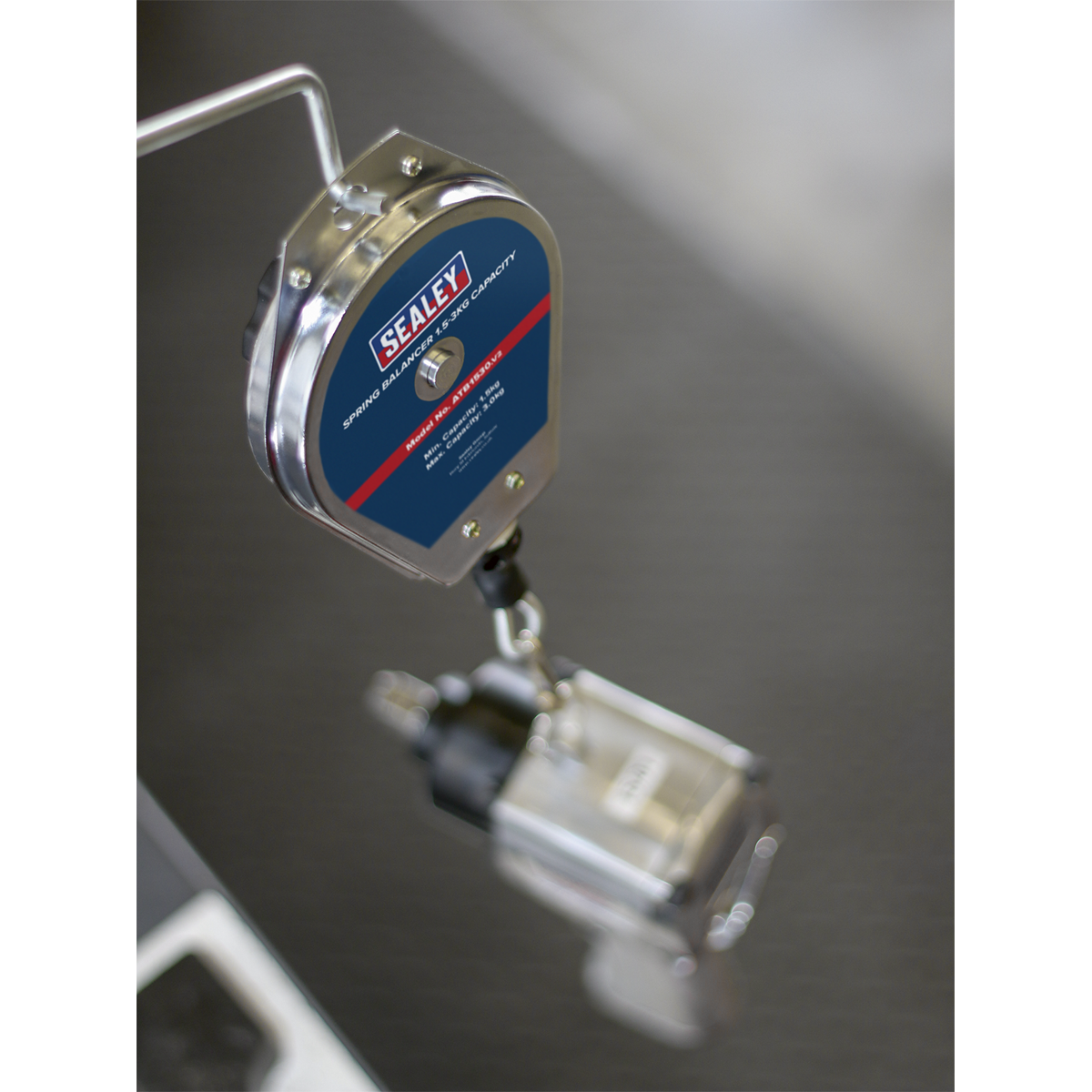 Sealey Spring Balancer With Multi-Strand Steel Cable 1.5-3.0kg Capacity ATB1530