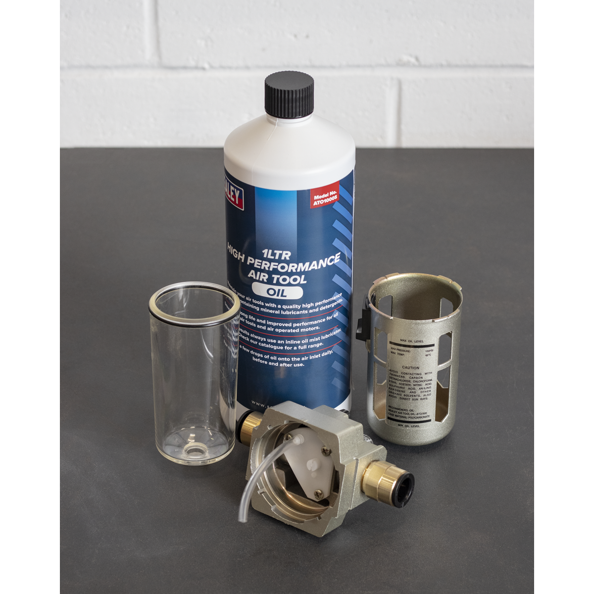 Sealey Air Tool Oil 1L With Mineral Lubricants & Detergents 1 Litre ATO1000S