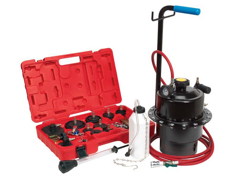 Sealey Pneumatic Brake Clutch Pressure Bleeder Kit 5L Reservoir 3.7M Hose VS0204