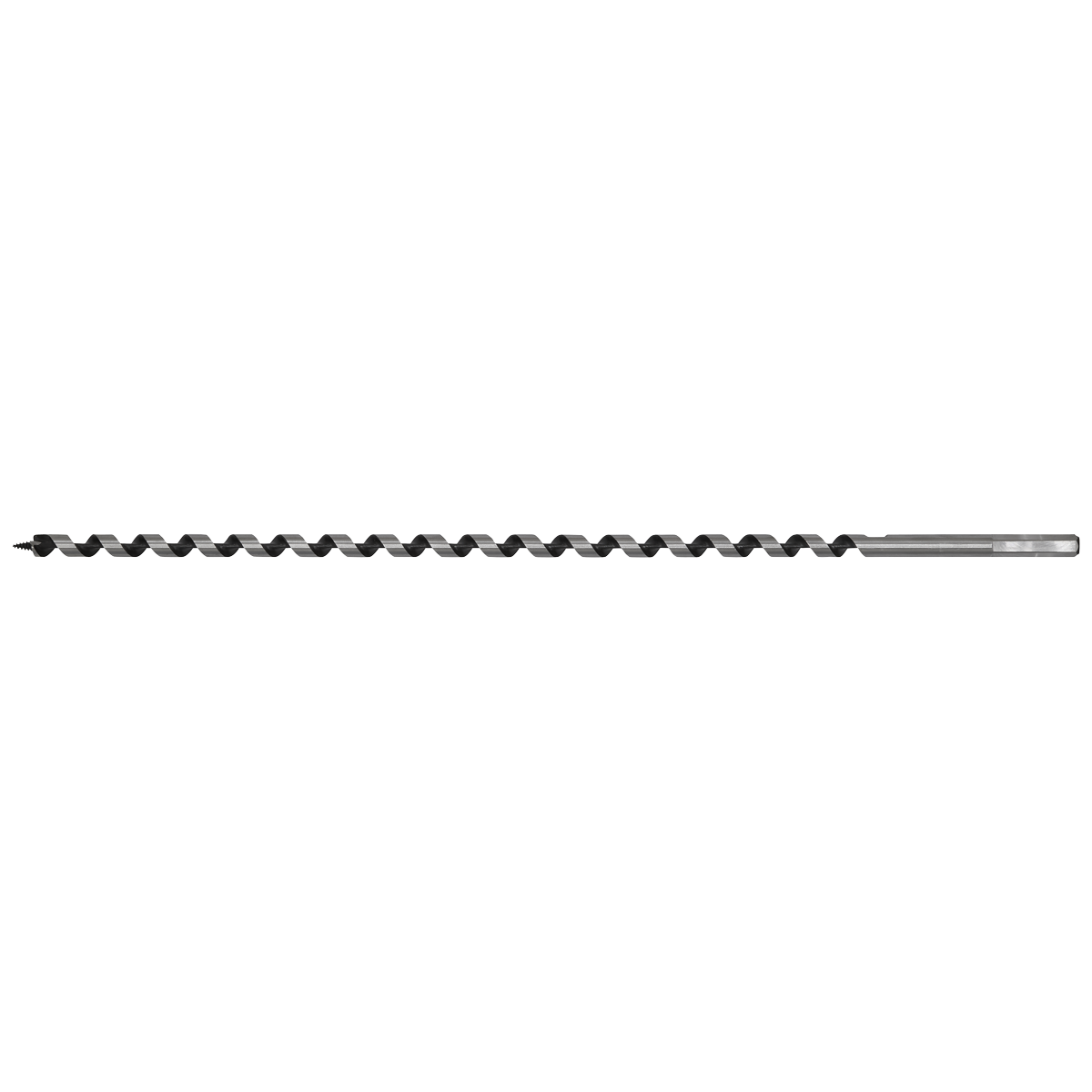 Sealey Auger Wood Drill 8 x 460mm Fully Hardened With Screw Point AW8x460
