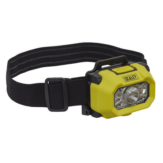 Sealey Head Torch XP-G2 CREE LED Intrinsically Safe Flash Light Lamp HT452IS