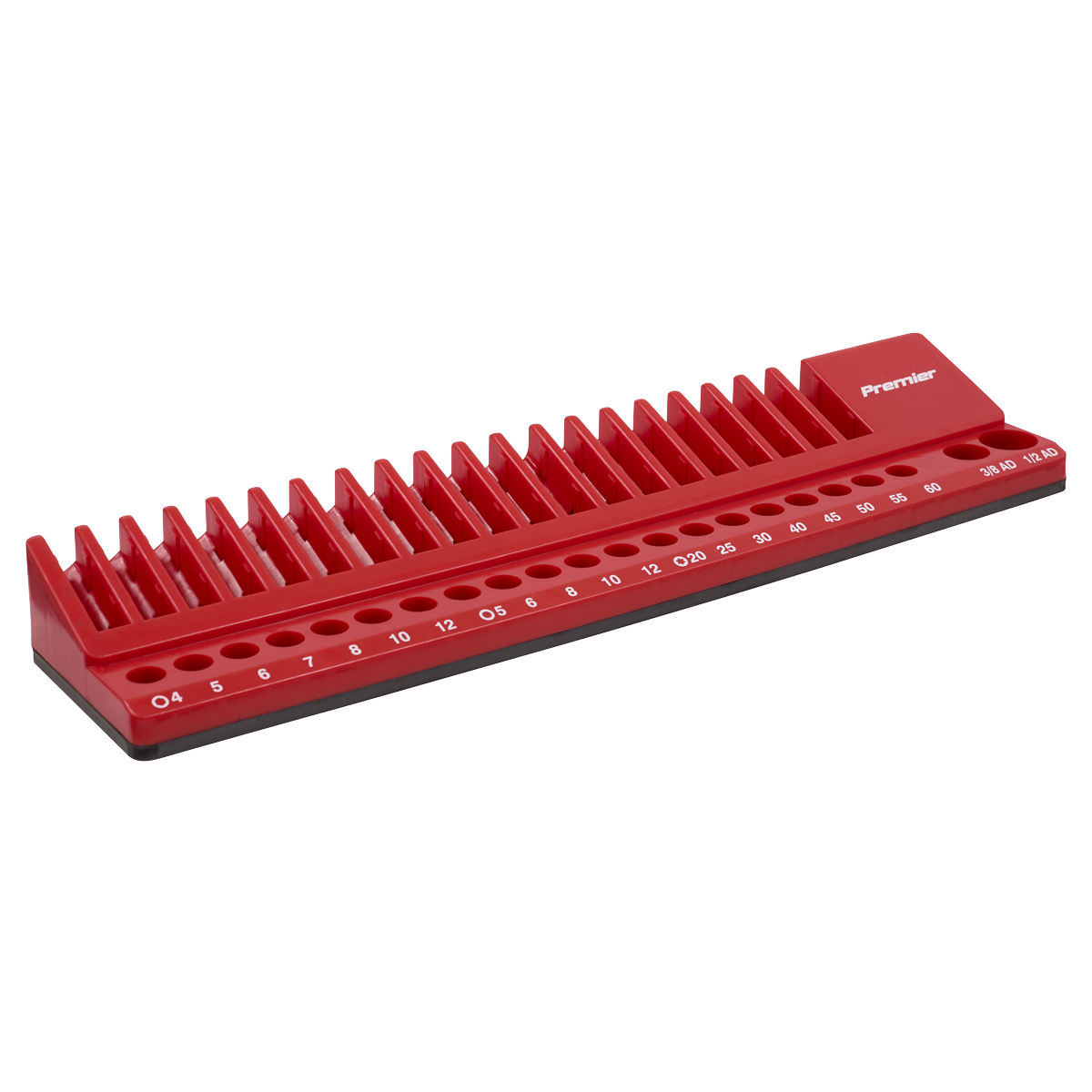 Sealey Bit Holder Magnetic 42 Bit Capacity Professional - Red/Black BH42