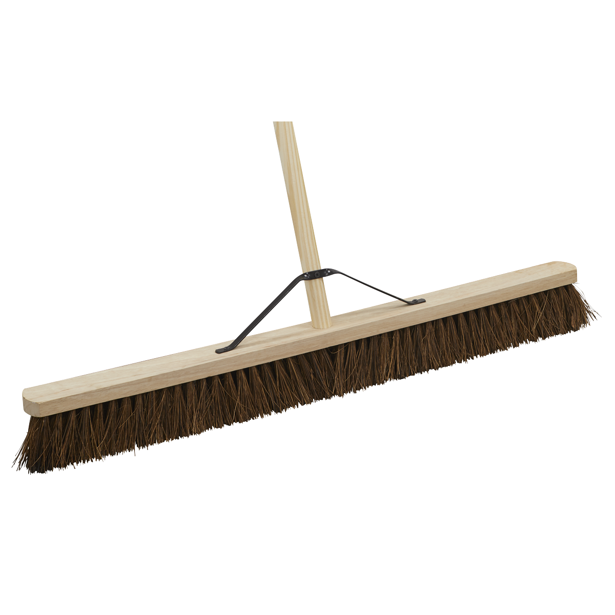 Sealey Broom 36" 900mm Stiff Hard Bristle Sweeper For Indoor & Outdoor BM36H