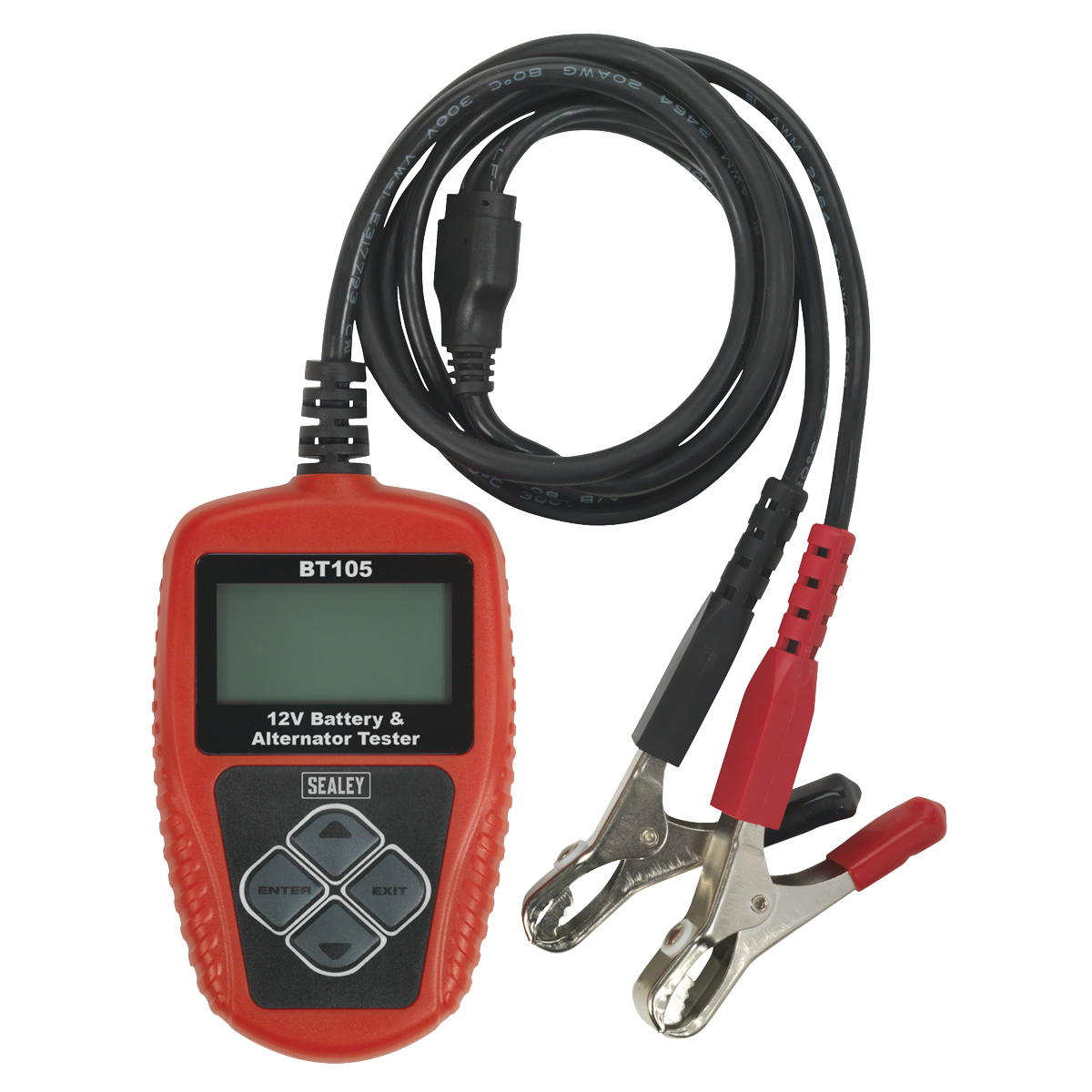 Sealey Compact Digital Battery & Alternator Tester With LCD Screen 12V BT105