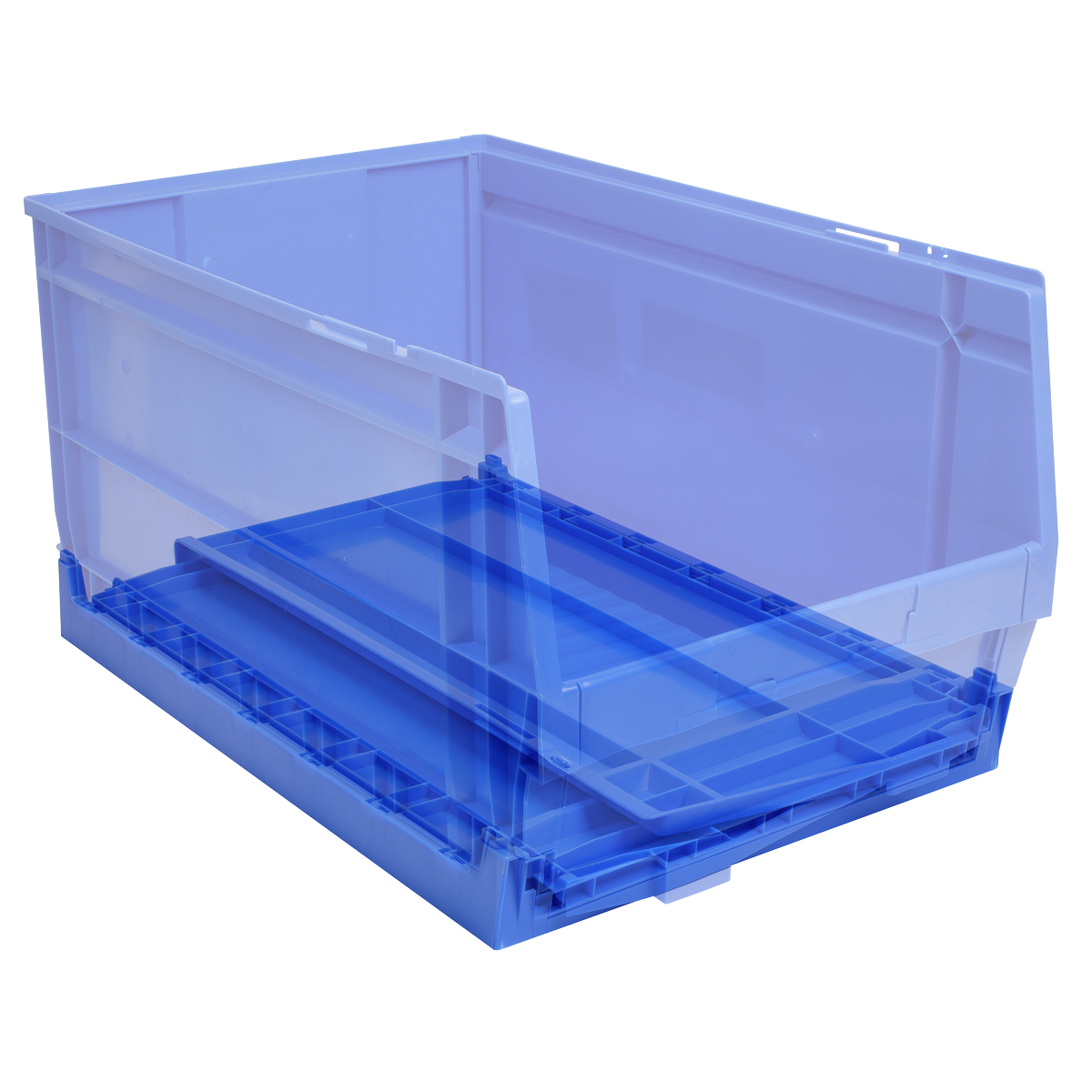 Sealey 55L Multifunctional Collapsible Storage Bin Box Sturdy Plastic CB55L
