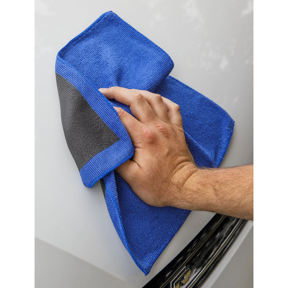 Sealey Microfibre Clay Bar Cloth For Car Polishing Detailing Multi Purpose CBC01