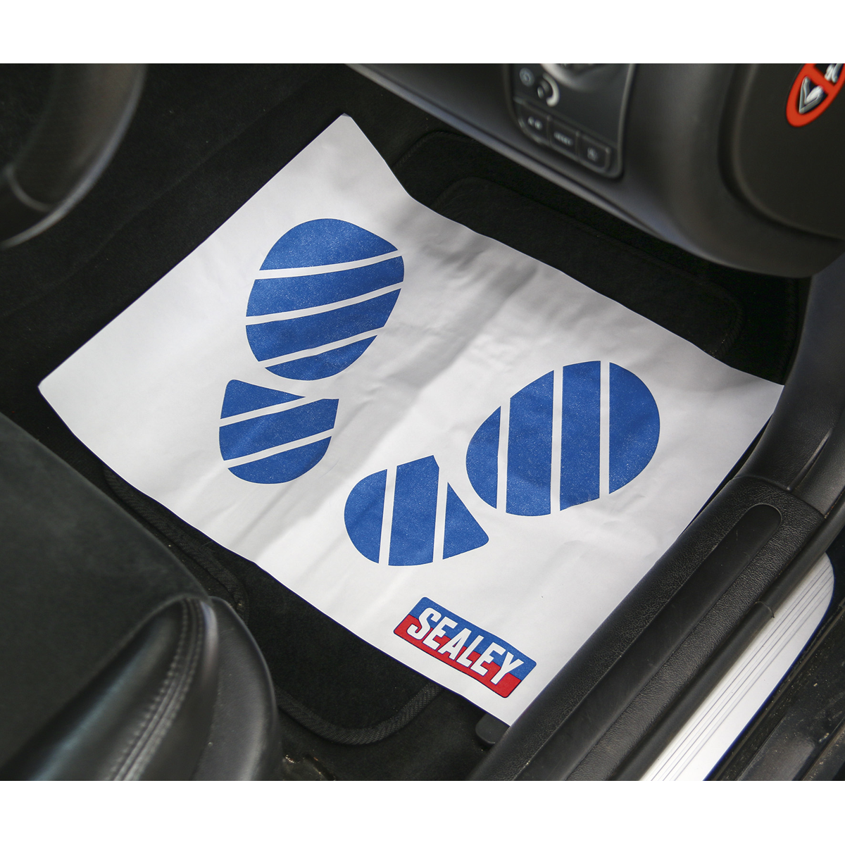 Sealey 5-In-1 Disposable Car Interior Protection Kit Box of 50 Pieces CCSET550