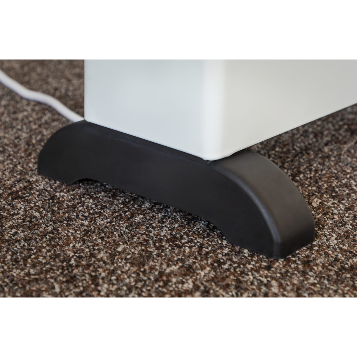 Sealey 2000W Convector Heater With Thermostat & 3-Pin Plug White CD2005