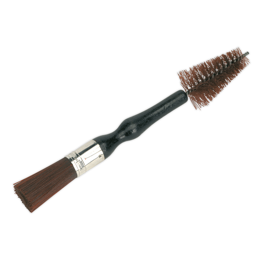 Sealey Double End Parts Cleaning Brush With Solvent Resistant Bristles BAPC/1