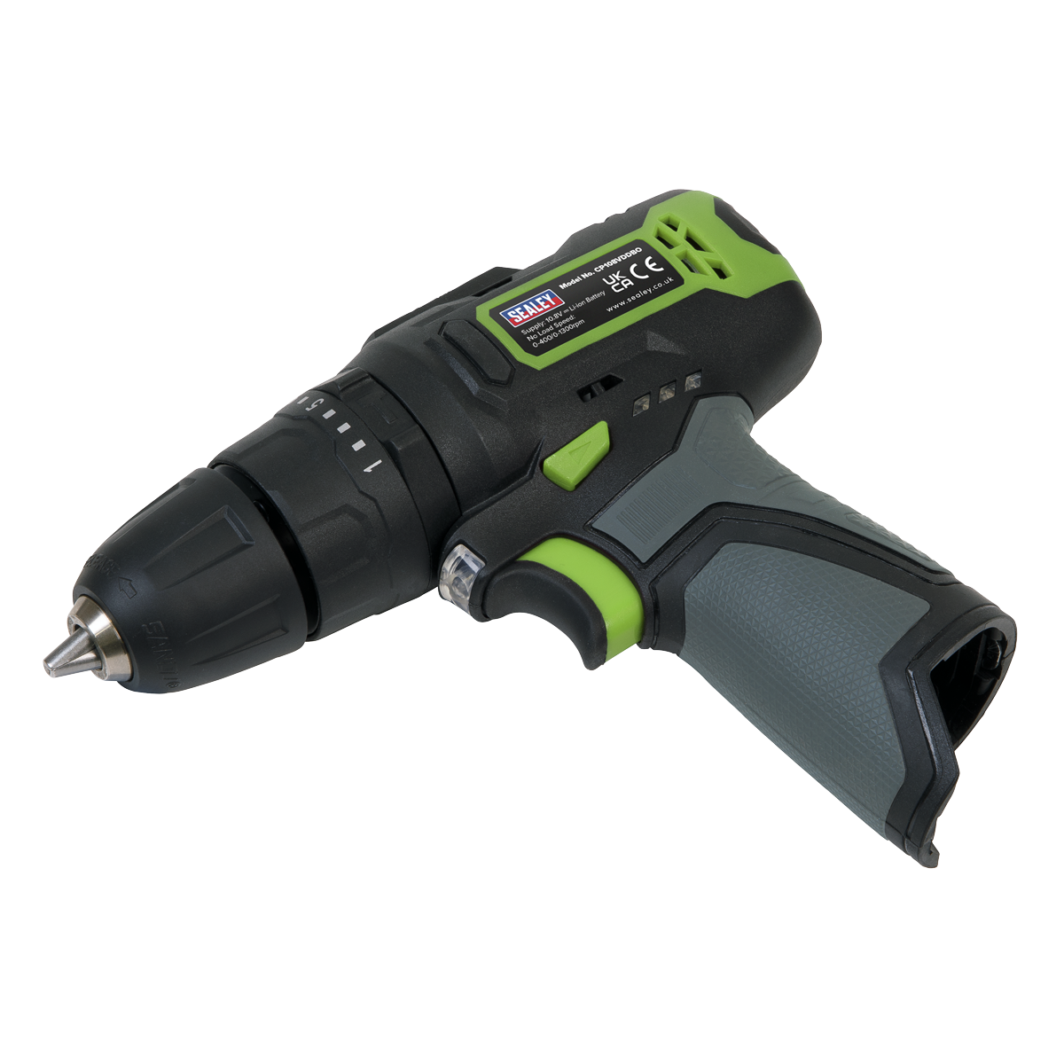 Sealey 10.8V SV10.8 Series Ø10mm Cordless Combi Drill - Body Only CP108VDDBO