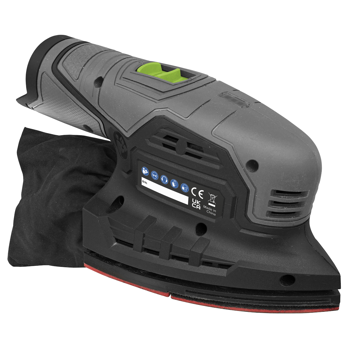 Sealey SV10.8 Cordless 150mm Detail Sander 10.8V With 2Ah Battery & Charger