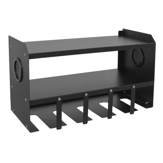 Sealey Power Tool Storage Rack Organiser Holder With Wall Mounting PTSR5