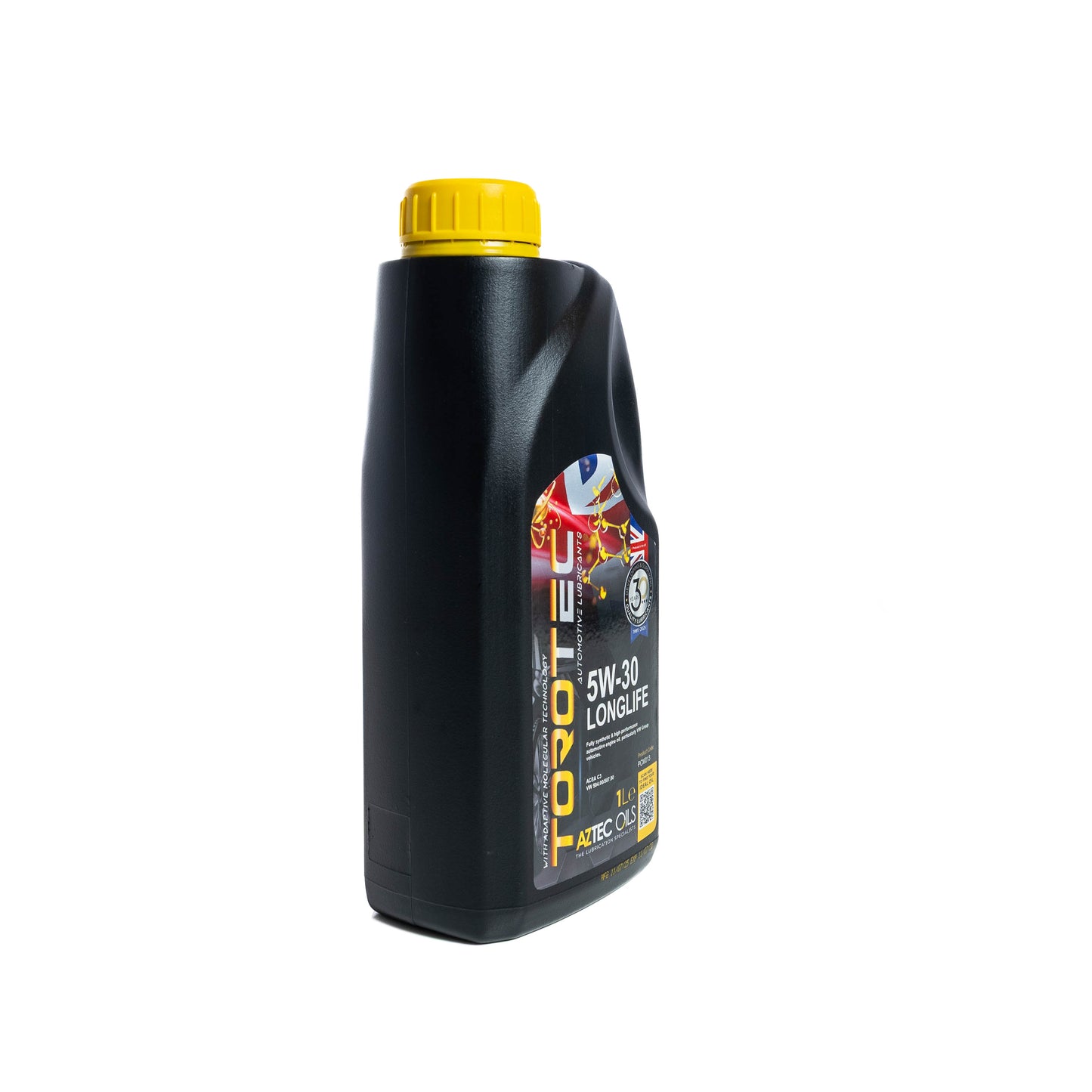Engine Oil 1L TOROTEC 5W-30 Longlife Fully Synthetic Aztec Oils PCM013-S10