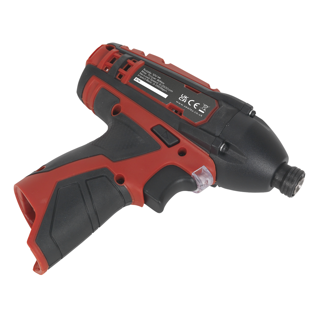 Sealey 12V SV12 Series 1/4" Hex Drive Cordless Impact Driver - Body Only CP1203