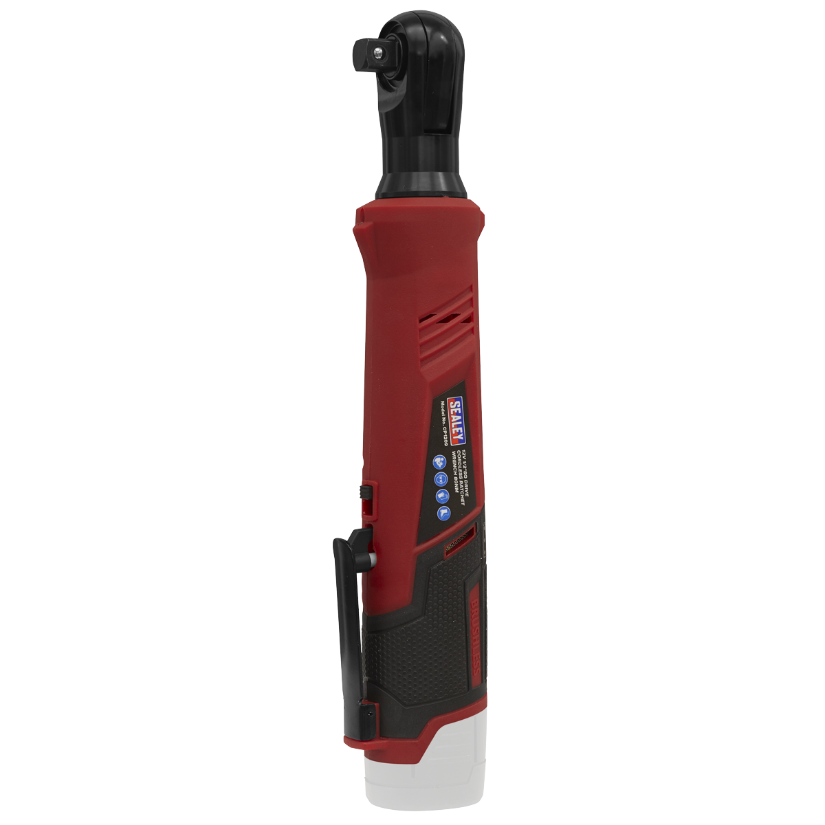 Sealey 12V 1/2" Square Drive Li-Ion Cordless Ratchet Wrench Bare Unit CP1209