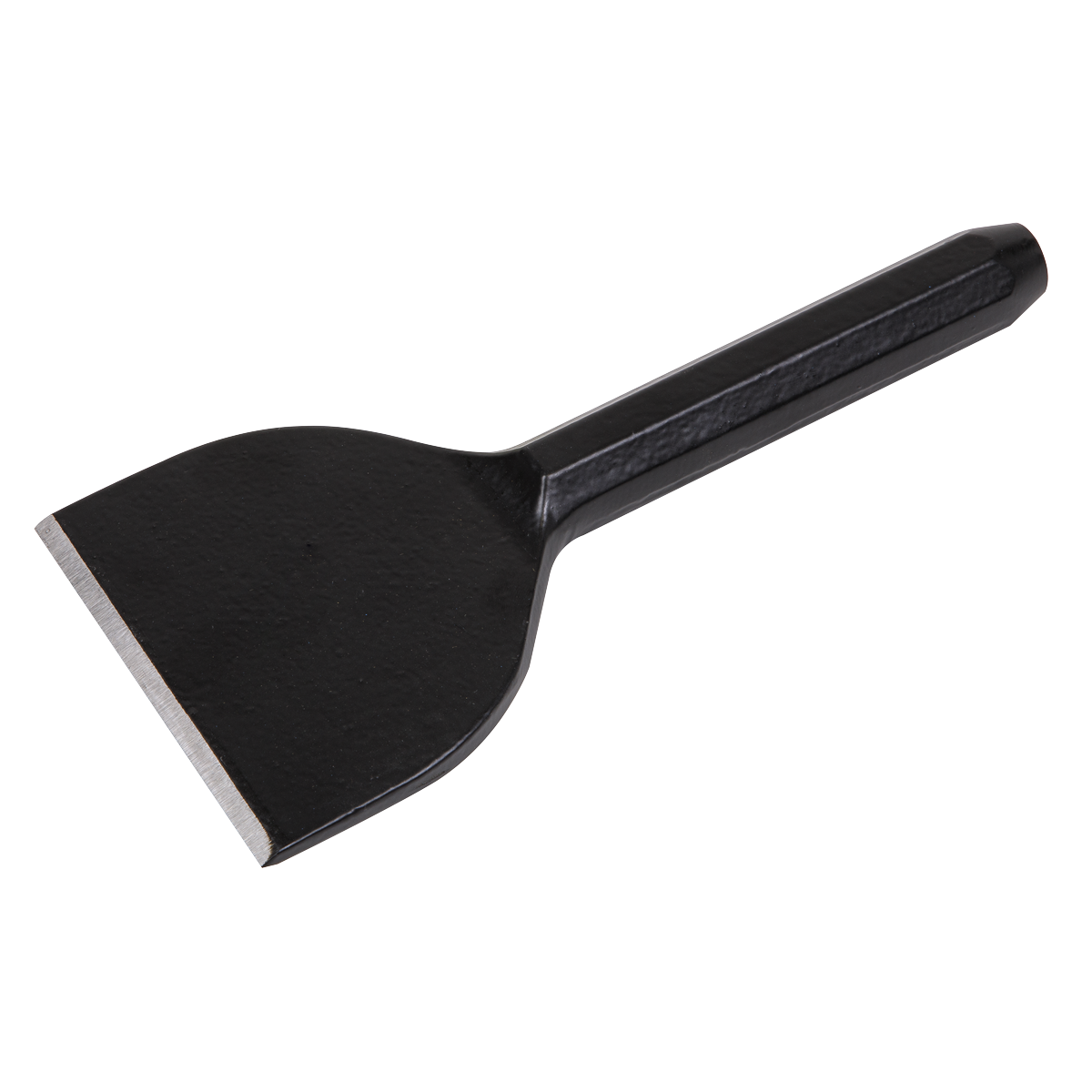Sealey 100 x 225mm Brick Bolster Black Powder Coated With Polished Tip BB03