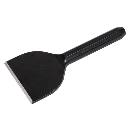 Sealey 100 x 225mm Brick Bolster Black Powder Coated With Polished Tip BB03