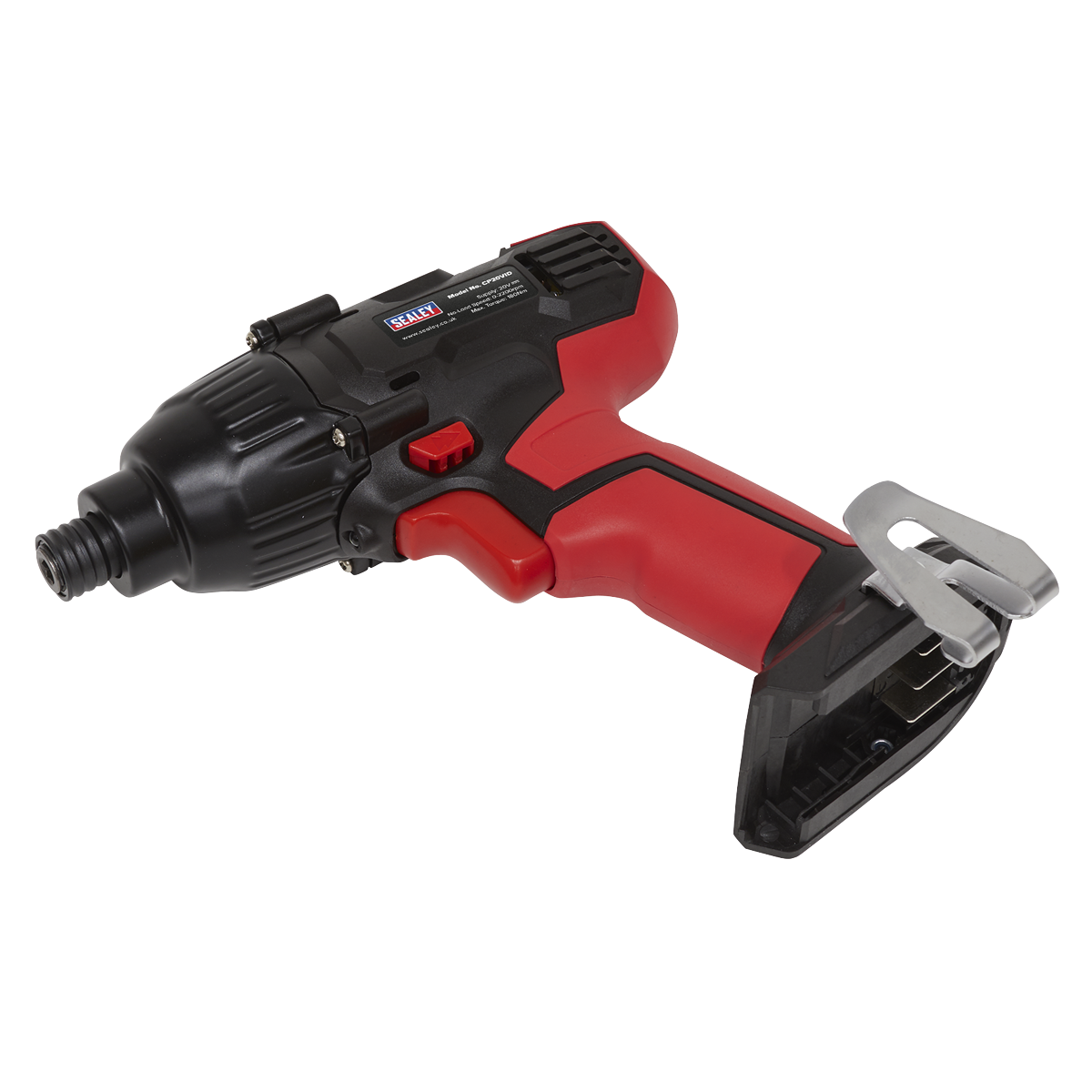 Sealey 20V SV20 Series 1/4" Hex Drive Impact Driver 180Nm - Body Only CP20VID