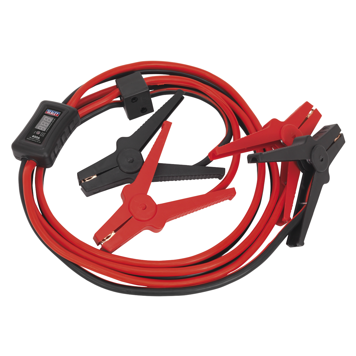 Sealey Booster Cables 16mm² 3 Metres CCA 400Amp Electronics Protection BC16403SR