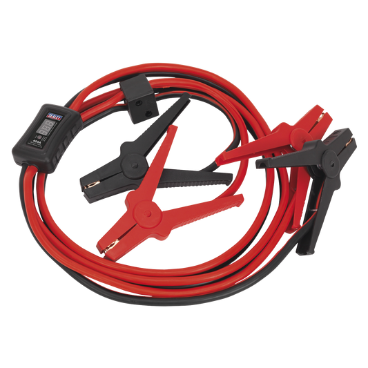 Sealey Booster Cables 16mm² 3 Metres CCA 400Amp Electronics Protection BC16403SR