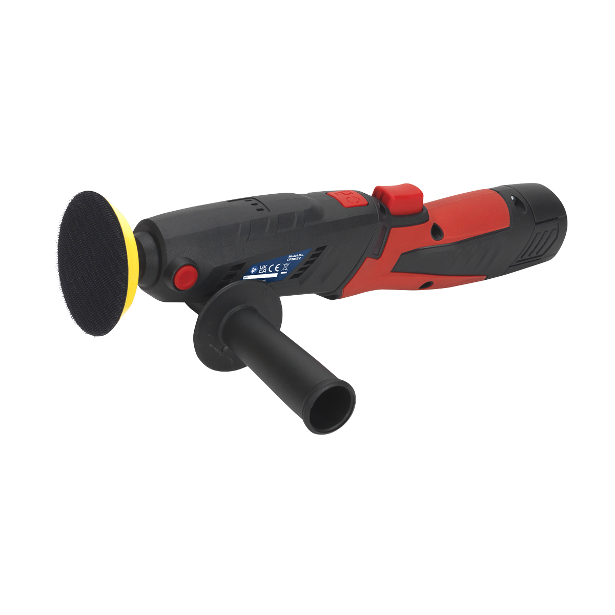 Sealey 10.8V 1.5Ah Mini Sander/Polisher Kit With Soft Grip Handle CP2812V