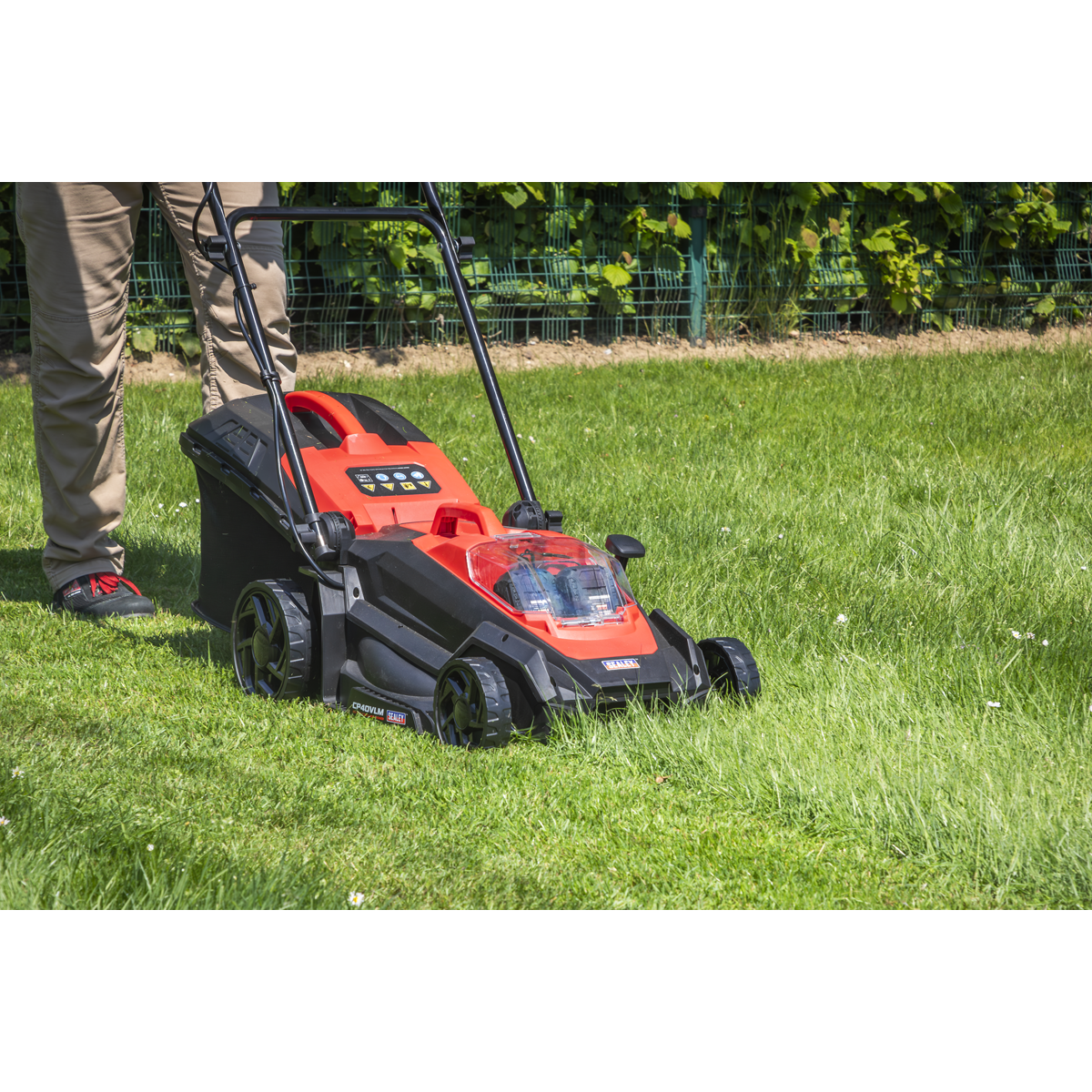 Sealey SV20 Series Cordless Lawn Mower 40V 40cm 20L Bag Body Only CP40VLM