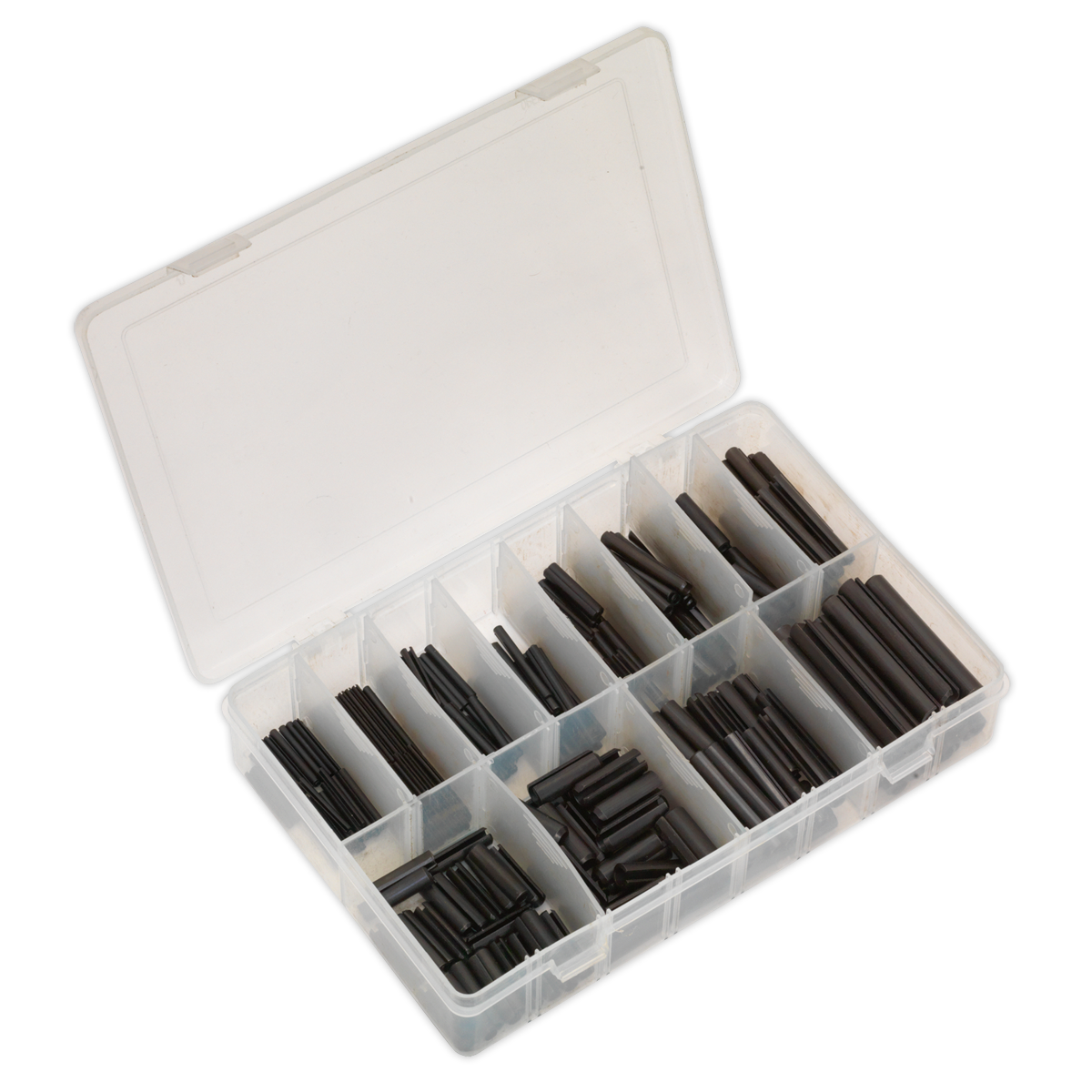 Sealey Spring Roll Pins 300 Pieces Assorted Imperial 3/32"-5/16" x 1"-2" AB006RP