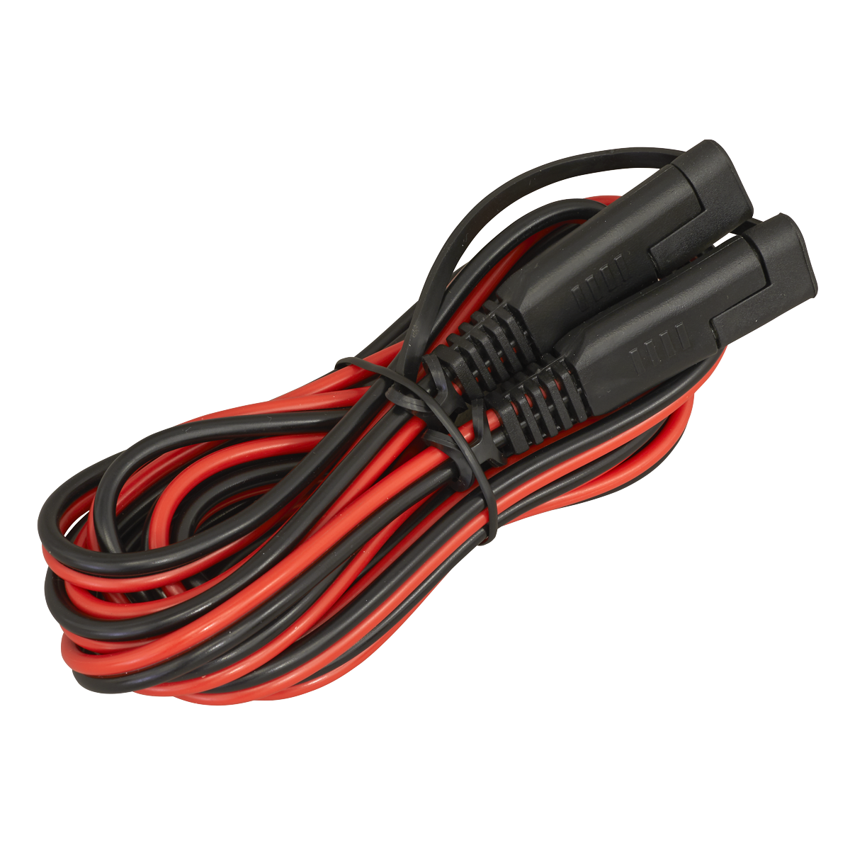 Sealey 12V Battery Charger Extension Cable 3M SAE Connector Plugs Red/Black BCC1