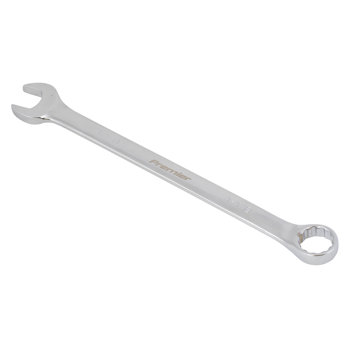 Premier Combination Spanner 1-1/8" Drop Forged Hardened Tempered Imperial CW15AF